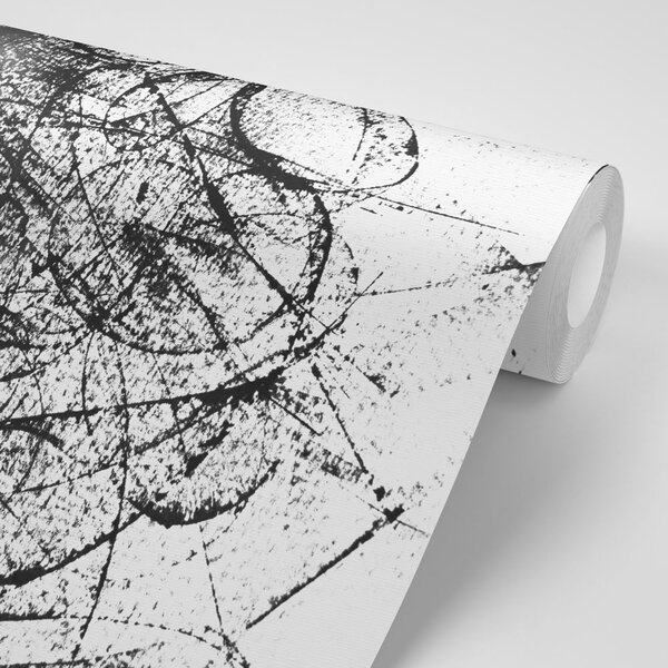 Tapet femeie cu elemente abstracte