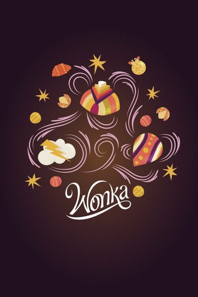 Poster de artă Wonka - Candies, (26.7 x 40 cm)