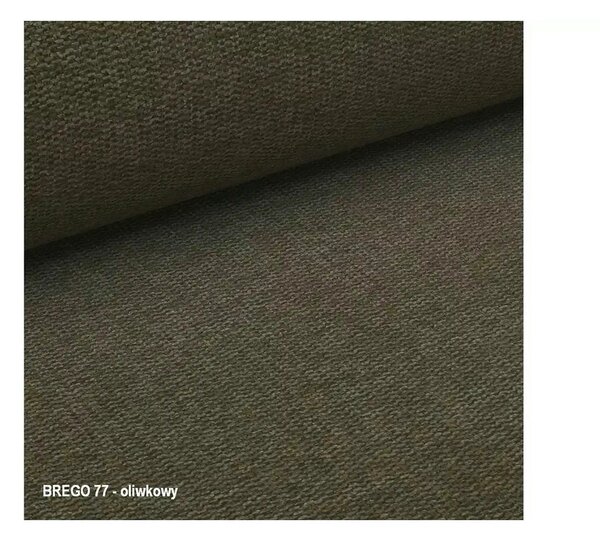 Scaun rotativ AZALIA, verde olive/negru, stofa clasica/metal, 61x44x86