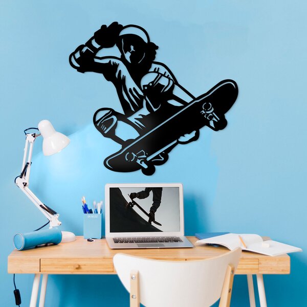 DUBLEZ | Tablou stilat pentru camera copiilor - Skateboarder