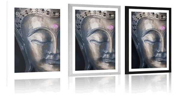 Poster cu passepartout Budha dumnezeiesc