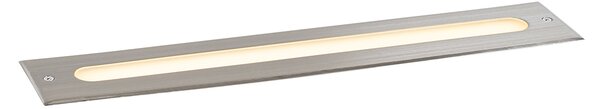 Set de 2 spoturi moderne de sol din oțel 50 cm, inclusiv LED IP65 - Eline