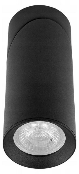 Aplica 1 LED 35W, abajur reglabil, IP20, corp aluminiu negru mat, soclu GU10