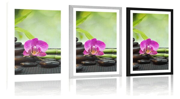 Poster cu passepartout Feng Shui natură moartă
