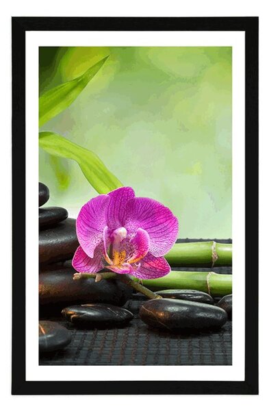 Poster cu passepartout Feng Shui natură moartă