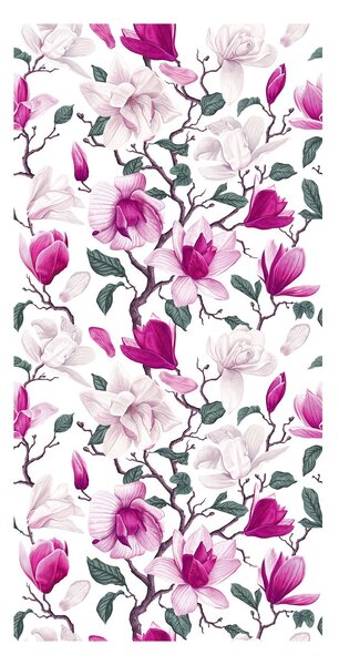 Tapet - Magnolii roz