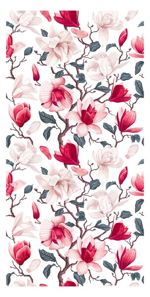 Tapet - Magnolia roșie