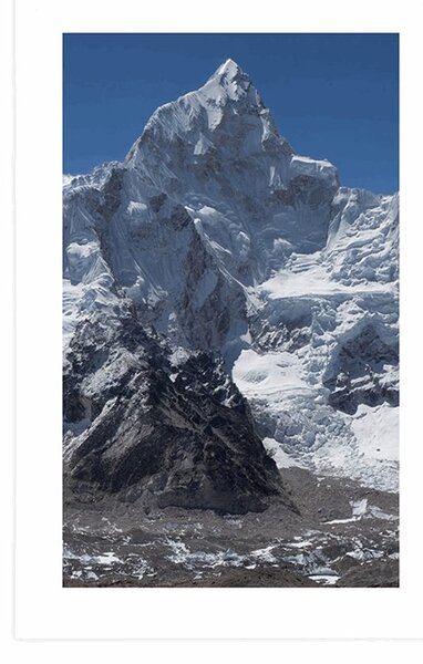Poster cu passepartout vârful de munte frumos