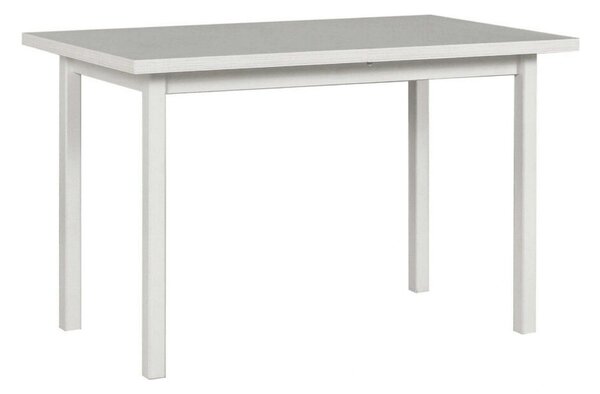 Masa extensibila MAX 10, alb, lemn de fag/PAL, 120/160x70x75 cm
