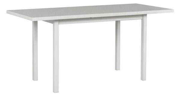 Masa extensibila MAX 10, alb, lemn de fag/PAL, 120/160x70x75 cm