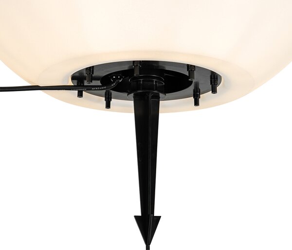 Lampă de exterior inteligentă albă 56 cm inclusiv Wifi A60 IP65 - Nura
