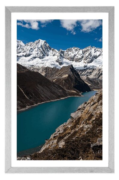 Poster cu passepartout parcul național Patagonia în Argentina