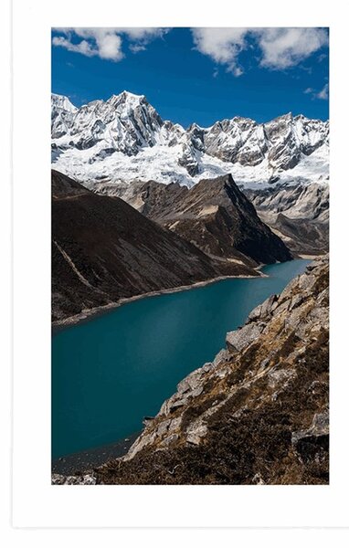 Poster cu passepartout parcul național Patagonia în Argentina