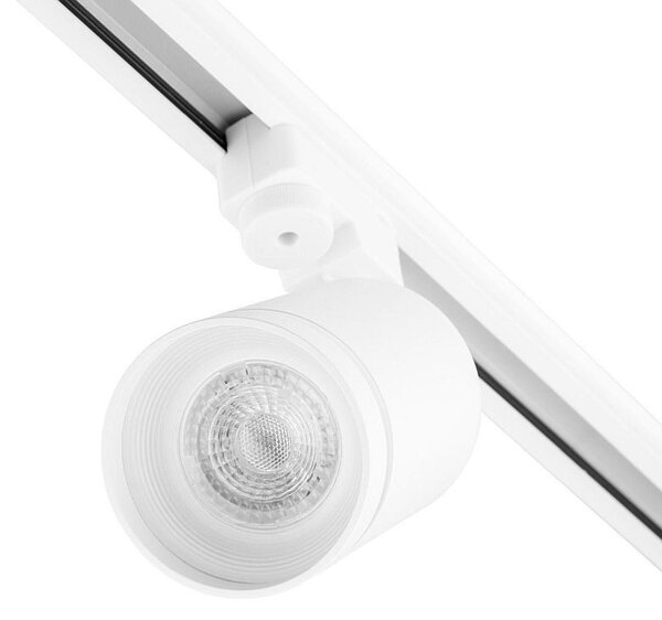 Corp de iluminat LED, reflector cu unghi de rotatie 320 grade, 1 faza, alb mat
