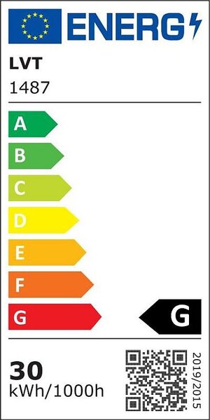 Reflector monofazat, LED COB 30W, lumina 4000K, 2400lm, negru