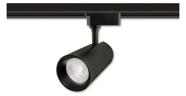 Reflector monofazat, LED COB 30W, lumina 4000K, 2400lm, negru
