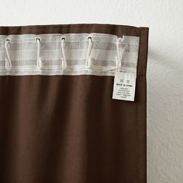 Draperie Blackout Maro cu Rejansă 140x244 cm – Opacitate 90%