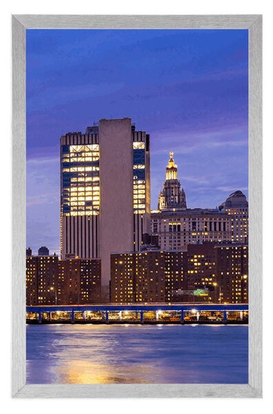 Poster Brooklyn de noapte