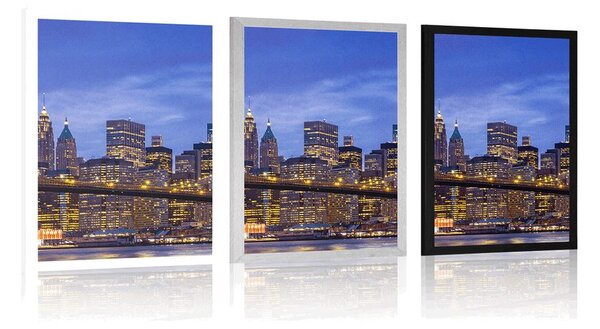 Poster podul în Brooklyn