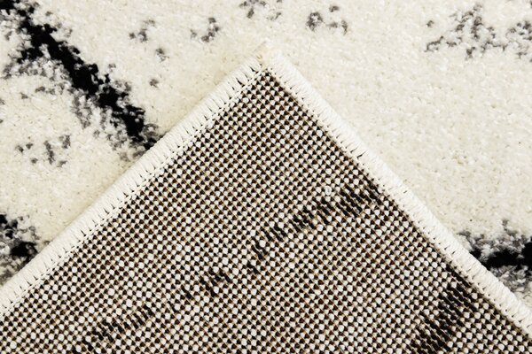 Covor Abstract, Model Cappuccino 16102 610, Gri 60 x 110