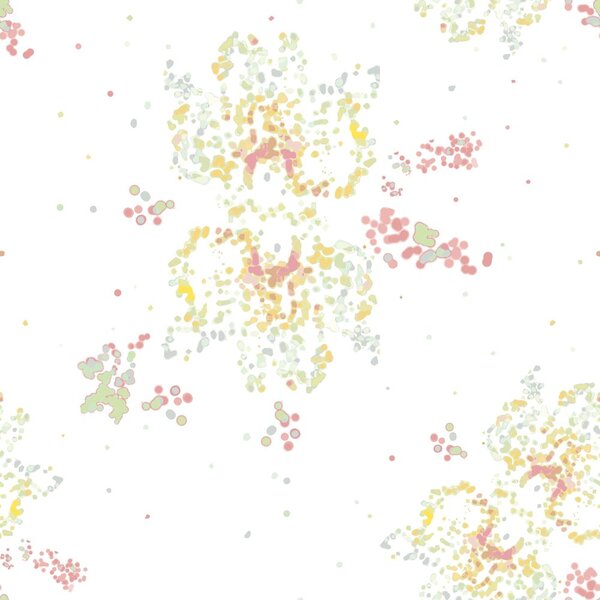 Tapet celule abstracte pe fundal alb