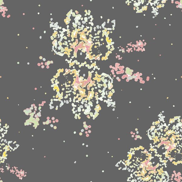 Tapet celule abstracte pe fundal gri