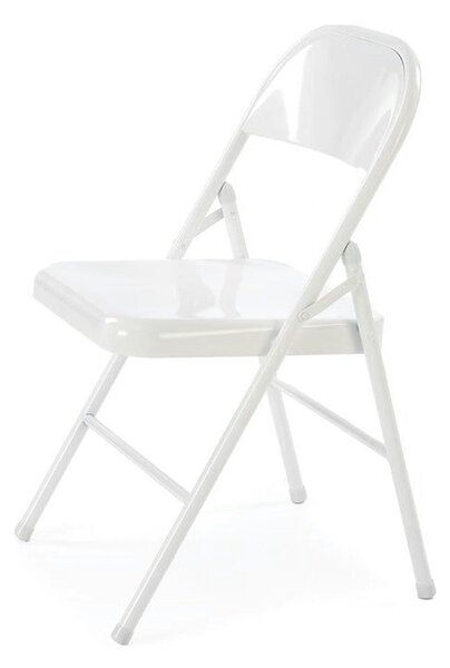 Scaun K565, alb, metal, 46x47x75 cm