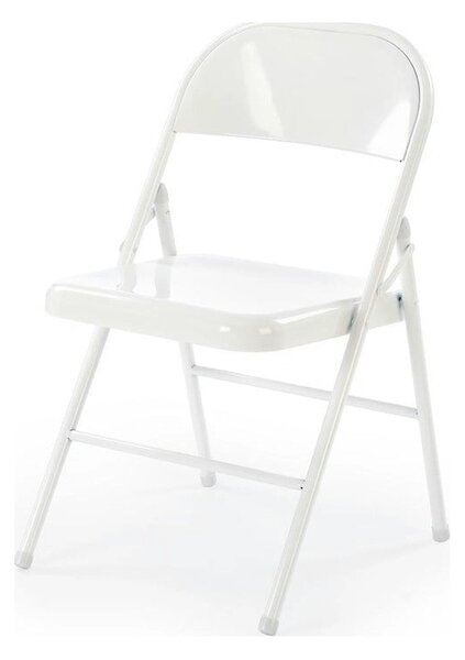 Scaun K565, alb, metal, 46x47x75 cm