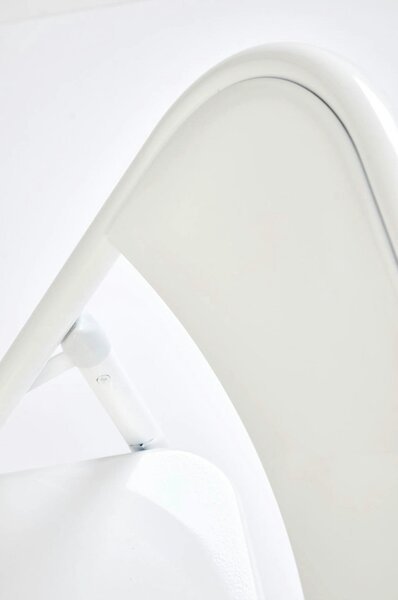 Scaun K565, alb, metal, 46x47x75 cm