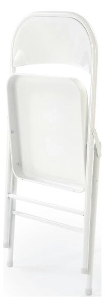 Scaun K565, alb, metal, 46x47x75 cm