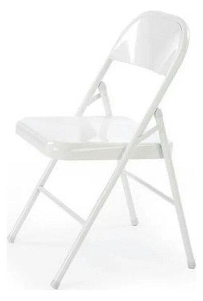 Scaun K565, alb, metal, 46x47x75 cm