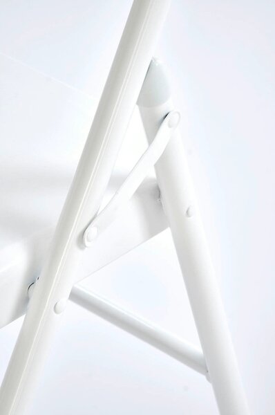 Scaun K565, alb, metal, 46x47x75 cm