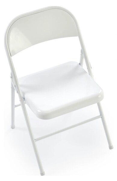 Scaun K565, alb, metal, 46x47x75 cm