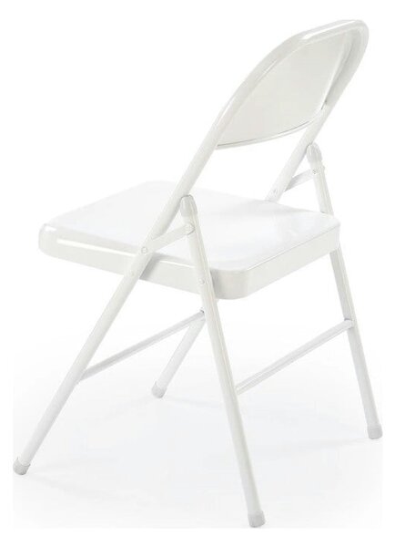 Scaun K565, alb, metal, 46x47x75 cm