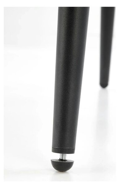 Scaun K580, bej - HLR 11, stofa catifelata/otel, 51x61x85 cm