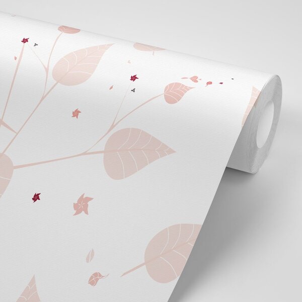 Tapet frunze delicate