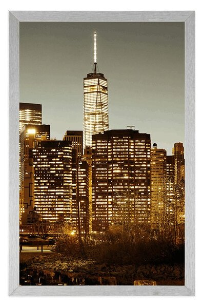 Poster centrul orașului New York