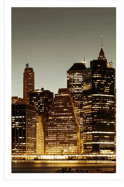 Poster nopți New York-ului