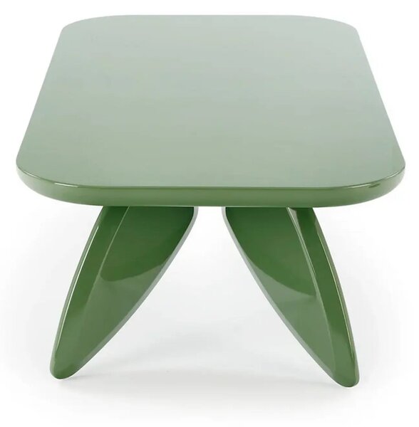Masuta cafea SORAYA, verde deschis, 120x60x36 cm