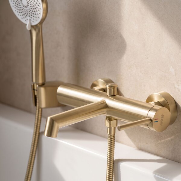 Baterie pentru cada Rea Foss Gold Brush