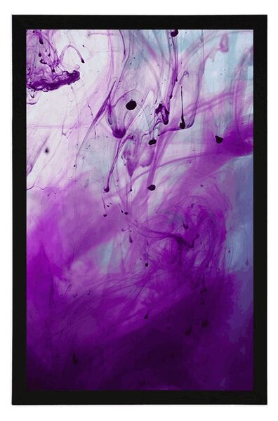 Poster abstracție violetă magică