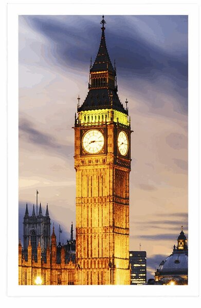 Poster Big Ben nocturn în Londra