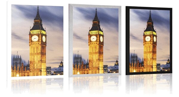 Poster Big Ben nocturn în Londra