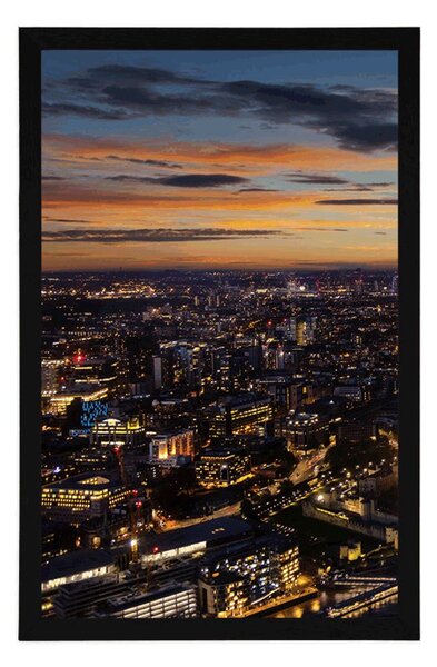 Poster vedere aeriană la Londra