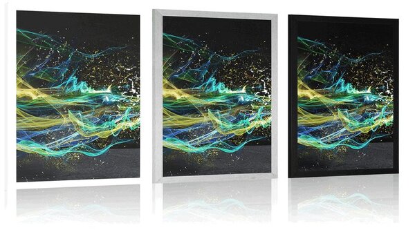 Poster abstracție modernă colorată