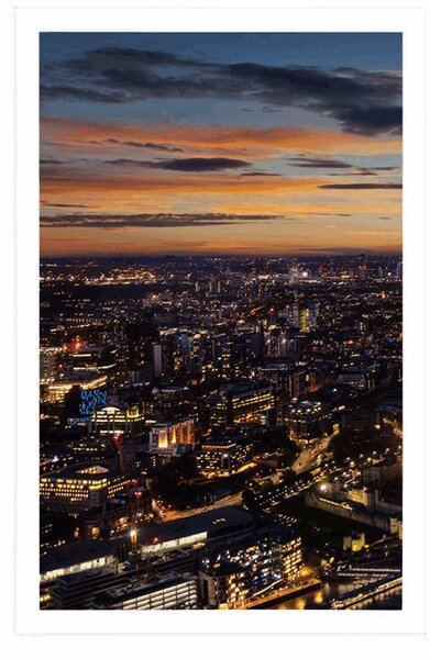 Poster vedere aeriană la Londra