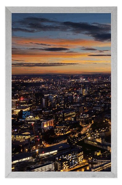 Poster vedere aeriană la Londra
