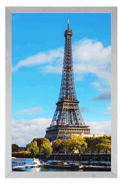 Poster panoramă frumoasă a Parisului