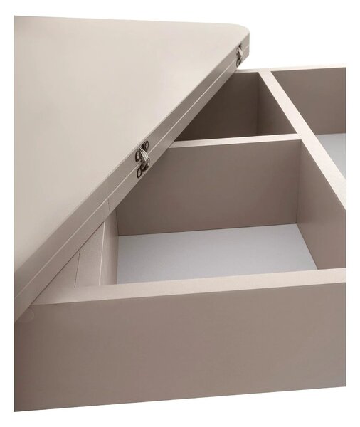 Masa extensibila DOLUNAY 1285, bej, PAL melaminat, 100/120x60/100x75 c