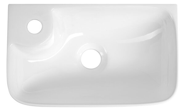 Aqualine Lavoar ceramic Aqualine, BELLE, 36x22cm, alb, NP365
